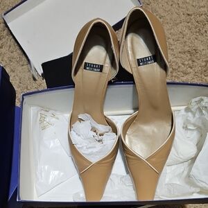 🛑 Stuart Weitzman Vintage Beige Heels